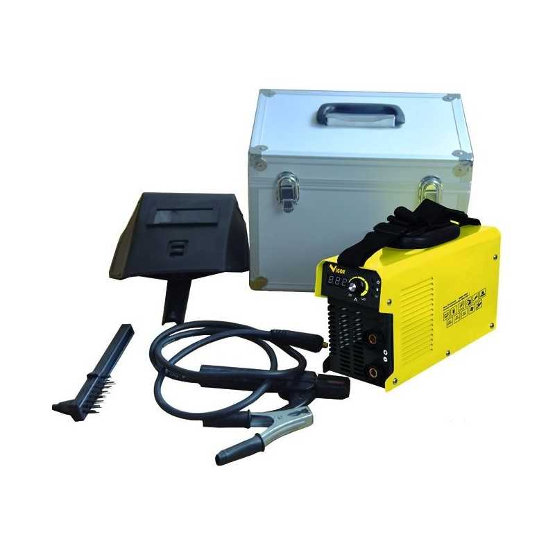 Saldatrice Vigor Compact Mma Inverter Kit 125 Amp