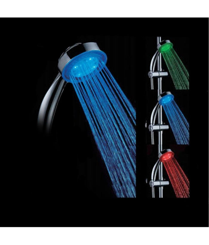 Saliscendi Asta Con Soffione Doccia Monofunzione A Led Cromo Risparmio 40%         