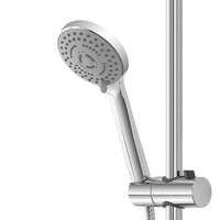Saliscendi doccia regolabile 70 cm con doccetta a 5 getti e mensola