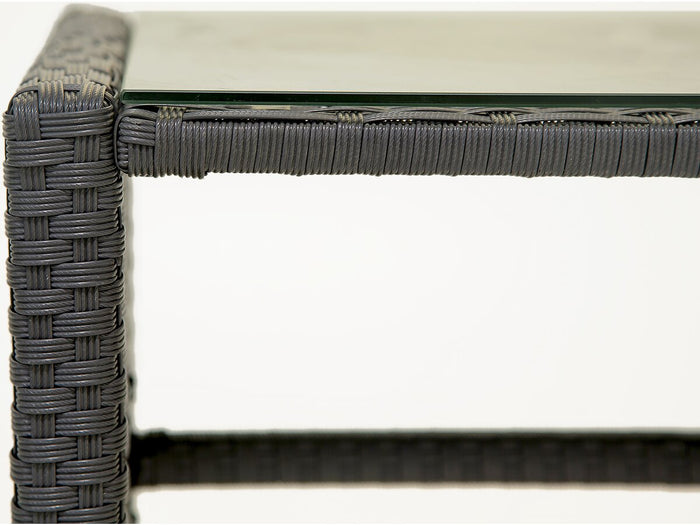 Mobile da giardino in resina intrecciata "Louisa" - 5 posti - Marrone