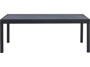 Set da pranzo da giardino "Lagos" - 200/320 x 105 x 76 cm - 12 sedie - Grigio chiaro