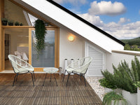 Set da giardino Acapulco "Poli" - 2 posti - Bianco