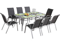 Mobili da giardino "Cordoba XL 180" - Phoenix - Grigio scuro