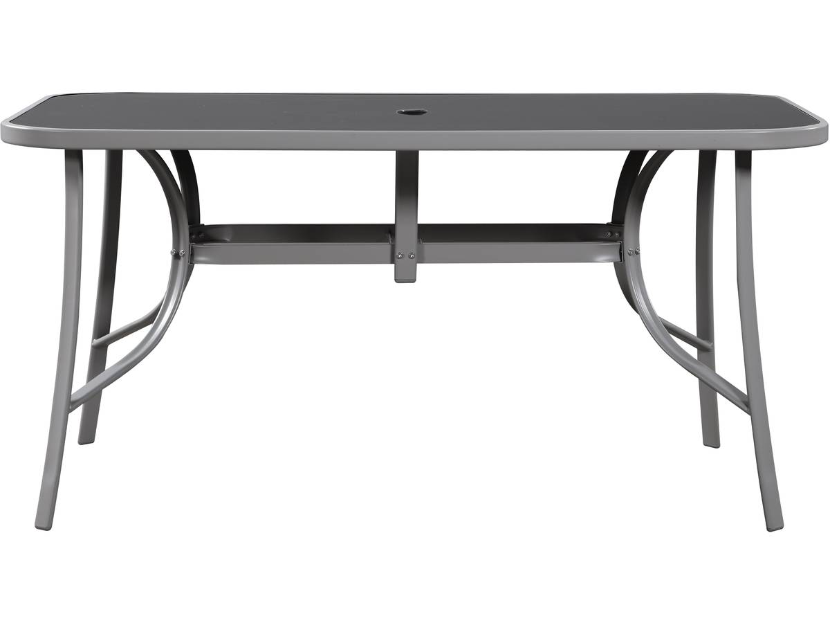 Salotto da giardino 6 posti "Cordoba + Porto" 6 persone- grigio chiaro