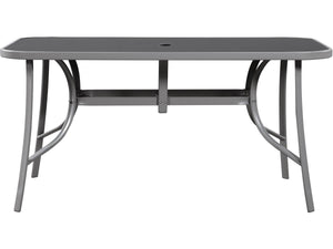 Salotto da giardino 6 posti "Cordoba + Porto" 6 persone- grigio chiaro