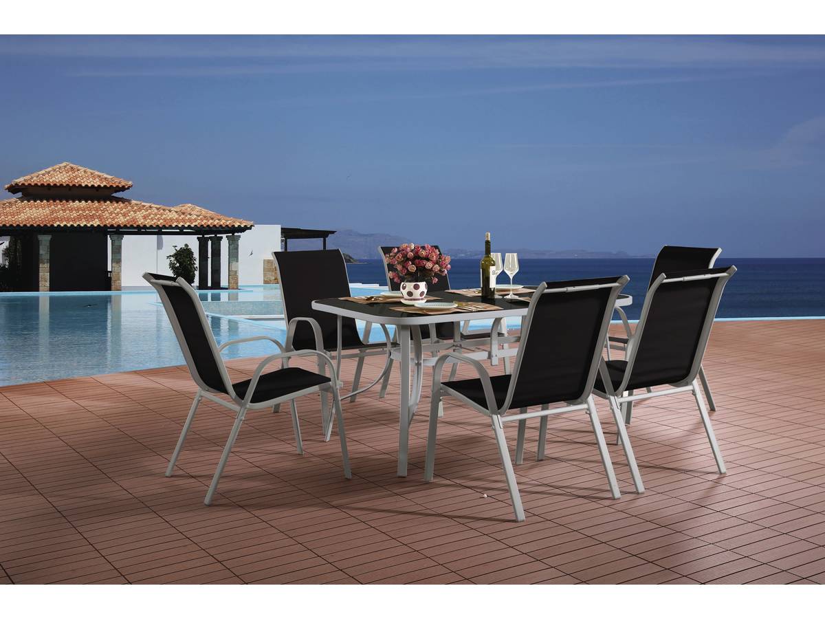 Set di mobili da giardino Cordoba + Tropic 6 persone