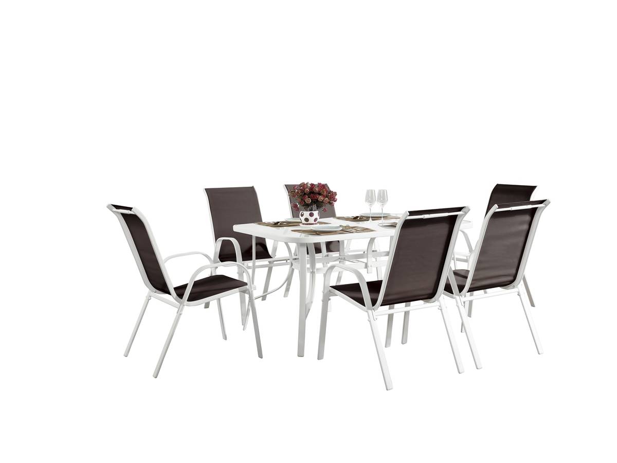 Mobili da giardino in textilene "Cordoba" - Phoenix -Talpa