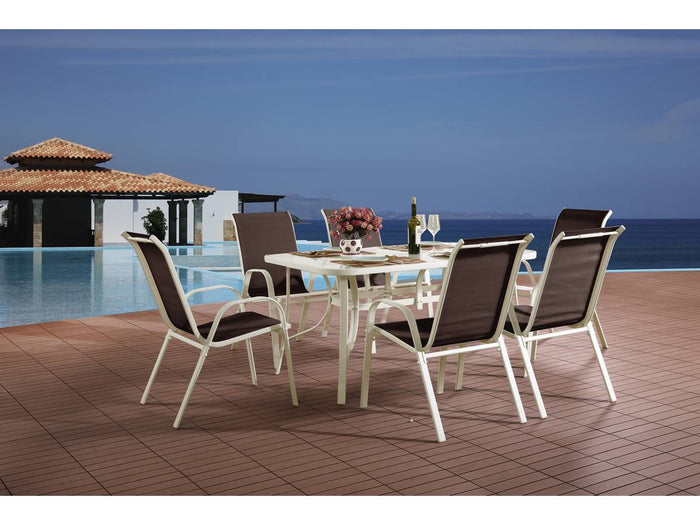 Mobili da giardino in textilene "Cordoba" - Phoenix -Talpa