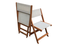 Mobili da giardino "Seoul" - 1 tavolo + 6 sedie - acero - beige