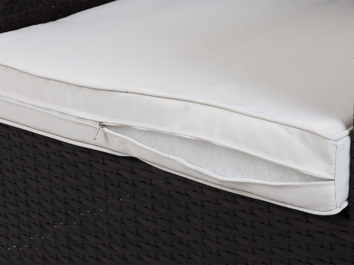 Salotto da giardino Meridian 2 pezzi Ibiza - Buffalo - Marrone