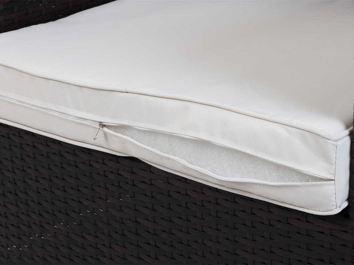 Salotto da giardino Meridian 2 pezzi Ibiza - Buffalo - Marrone