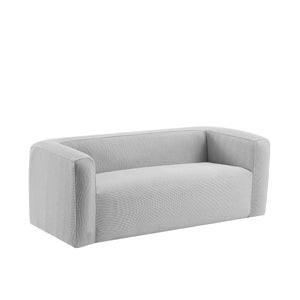 Salotto gonfiabile a 5 posti - Terracotta - Interno ed esterno - Grigio chiaro