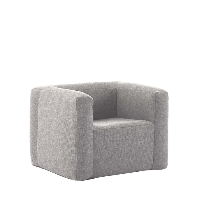 Salotto gonfiabile a 5 posti - Terracotta - Interno ed esterno - Grigio chiaro