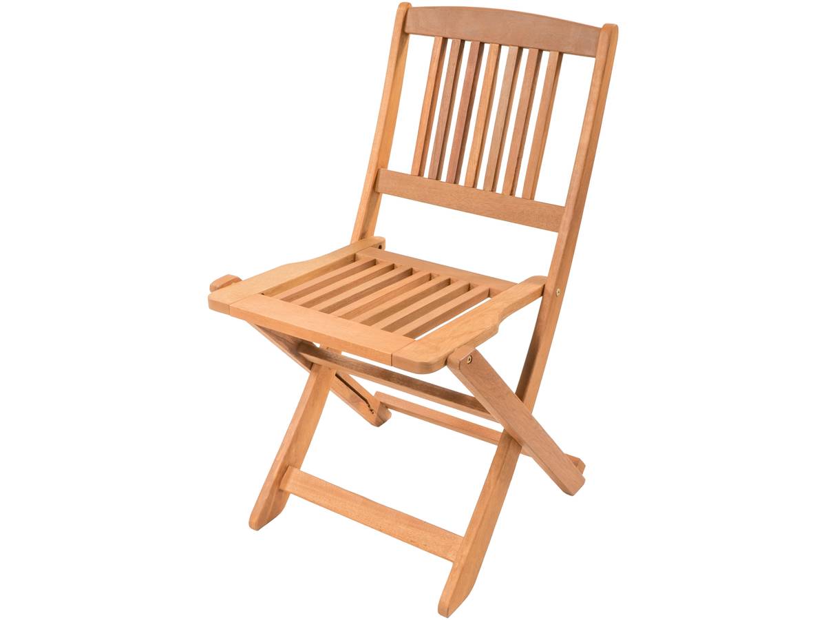 Salotto da giadino in legno esotico  "Hongkong" - Tavolino pieghevole  + 8 sedie pieghevoli