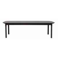 Salotto Angolare Torvaianica In Alluminio Antracite - Due Pillow Ruggine E Uno A Righe Moia