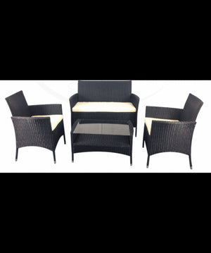 Salotto da GIARDINO set Capri 4 pezzi con cuscini