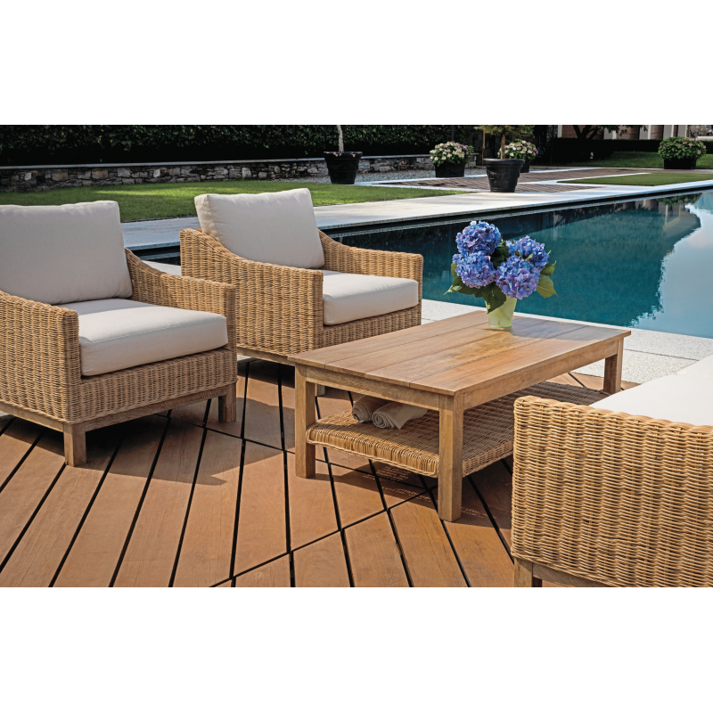 Salotto Maiori In Rattan Leles Moia