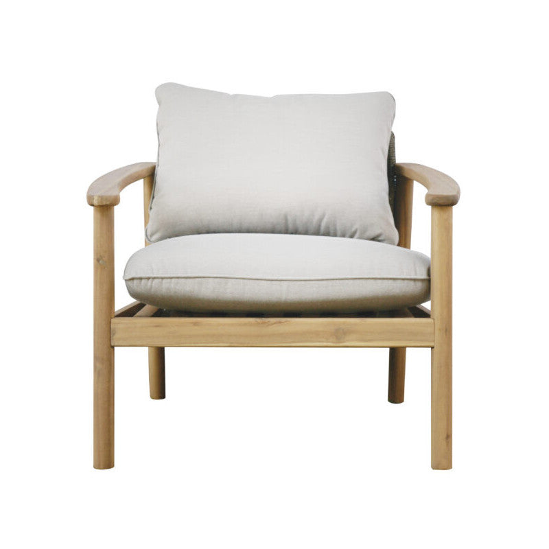 Salotto Scilla In Acacia + Corda Antracite Moia