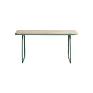 Salotto Tinos In Ferro Verde E Textilene + Cuscino Ecru' Moia