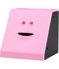 Salvadanaio Dinamico A Forma Di Viso In Plastica Induzione Elettrica Divertente         