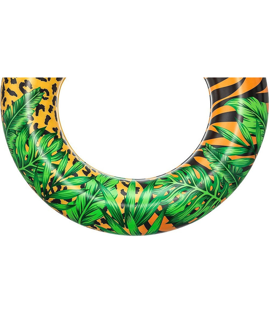 Trade Shop - Salvagente Aperto Fashion Jungle Dream 119cm Estate Spiaggia Lago Piscina 36360 -