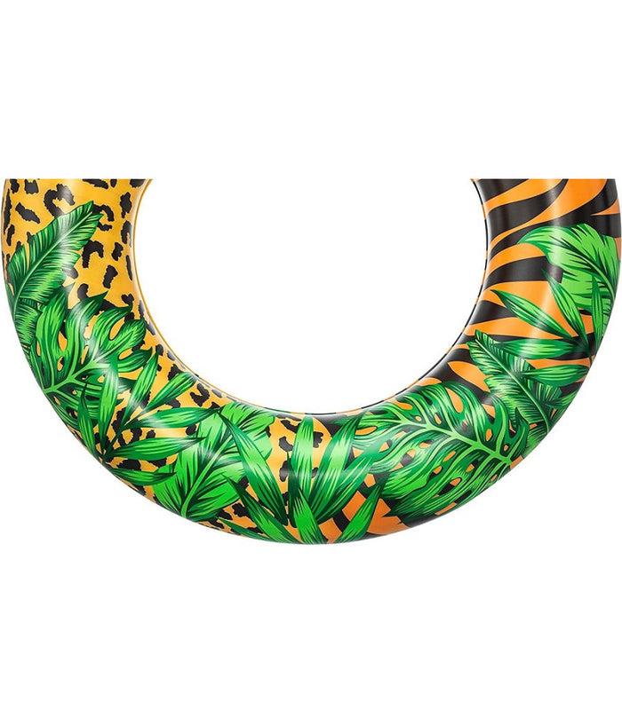 Trade Shop - Salvagente Aperto Fashion Jungle Dream 119cm Estate Spiaggia Lago Piscina 36360 -