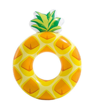 Salvagente Ciambella Gonfiabile Ananas 117 X 86 Cm Mare Piscina Spiaggia         