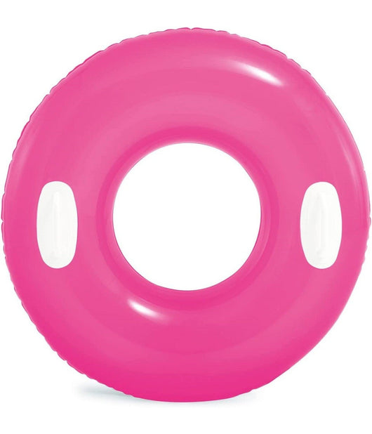 Trade Shop - Salvagente Ciambella Gonfiabile Con Maniglie Mare Piscina 76cm Vari Colori 59258 -
