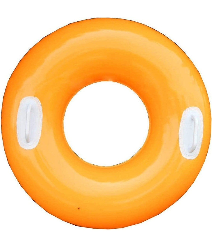 Salvagente Ciambella Gonfiabile Con Maniglie Mare Piscina 76cm Vari Colori 59258         