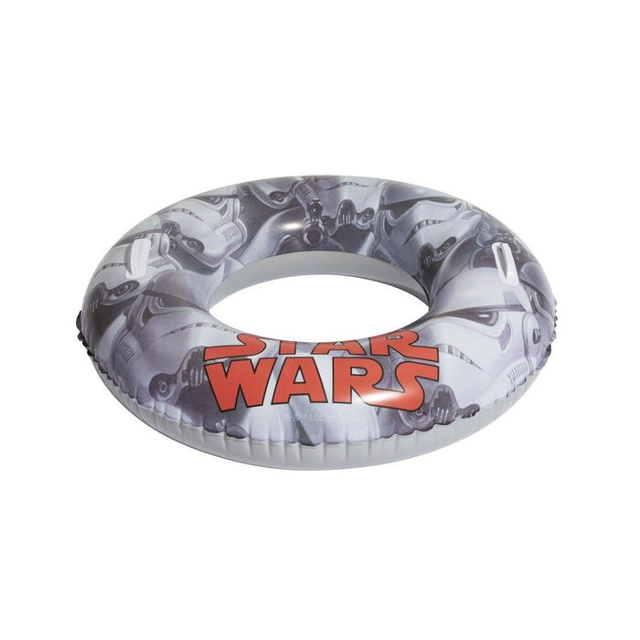 Trade Shop - Salvagente Ciambella Gonfiabile Con Maniglie Star Wars 91cm Per Mare Piscina 019952 -