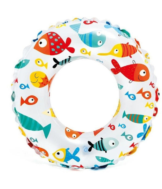 Salvagente Ciambella Gonfiabile Galleggiante Mare Piscina Spiaggia Bambini 51cm         