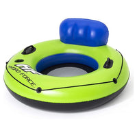 Trade Shop - Salvagente Ciambella Gonfiabile Poltrona Con Maniglie Portabicchieri Corda 43108 -