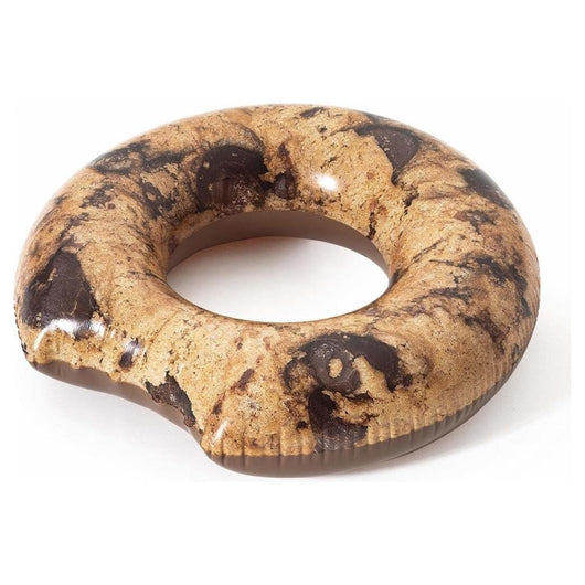 Trade Shop - Salvagente Ciambella Grafica Biscotto Cookie Galleggiante Gonfiabile 107 Cm 016163 -
