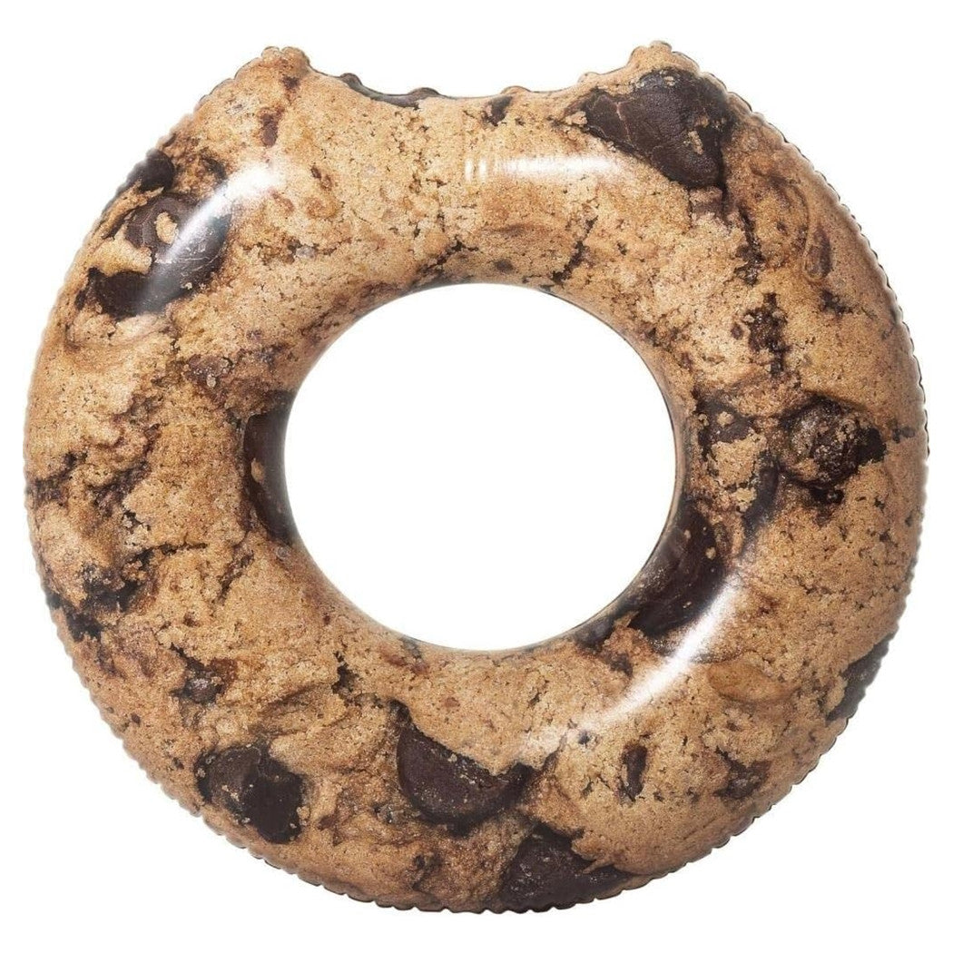Trade Shop - Salvagente Ciambella Grafica Biscotto Cookie Galleggiante Gonfiabile 107 Cm 016163 -