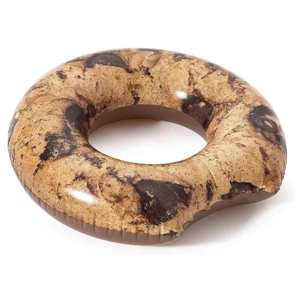 Trade Shop - Salvagente Ciambella Grafica Biscotto Cookie Galleggiante Gonfiabile 107 Cm 016163 -
