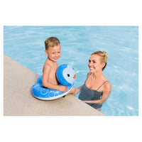 Trade Shop - Salvagente Galleggiante Gonfiabile Con Testa Animali Buffi Per Bambini 3-6 Anni 36405 -