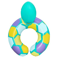 Trade Shop - Salvagente Galleggiante Gonfiabile Con Testa Animali Buffi Per Bambini 3-6 Anni 36405 -