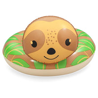 Trade Shop - Salvagente Galleggiante Gonfiabile Con Testa Animali Buffi Per Bambini 3-6 Anni 36405 -