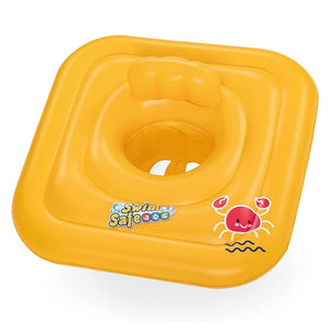 Trade Shop - Salvagente Gonfiabile A Mutandina Quadrato Swim Safe Abc Step A 76 X 76 Cm 32050 -