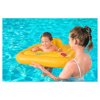 Trade Shop - Salvagente Gonfiabile A Mutandina Quadrato Swim Safe Abc Step A 76 X 76 Cm 32050 -