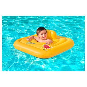 Trade Shop - Salvagente Gonfiabile A Mutandina Quadrato Swim Safe Abc Step A 76 X 76 Cm 32050 -