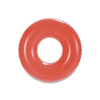 Trade Shop - Salvagente Gonfiabile Anello Galleggiante Piscina Tropicale Rosso Corallo 91cm 017549 -
