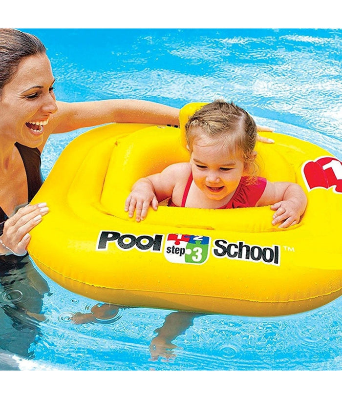 Salvagente Gonfiabile Bambino Neonato Mare Con Muandina E Schienale 79 X 79 Cm         