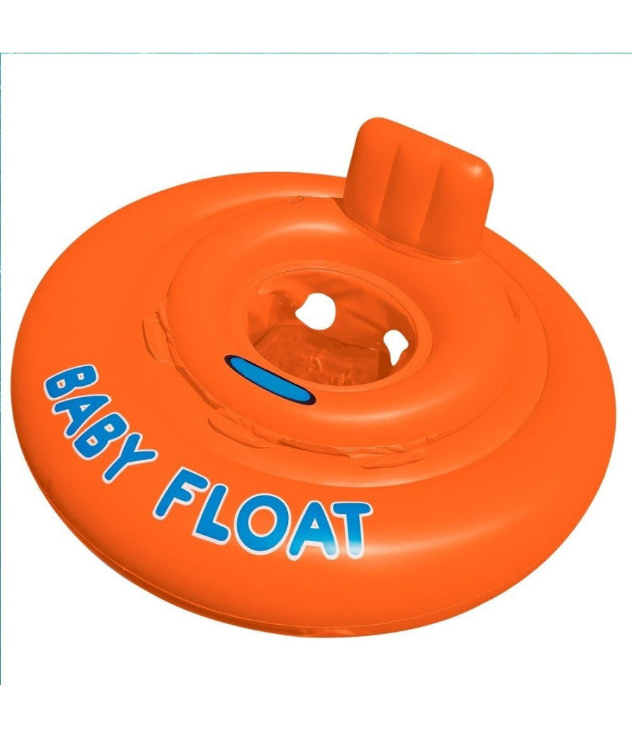 Salvagente Gonfiabile Bambino Neonato Mare Con Mutandina E Schienale 76cm Fluo         