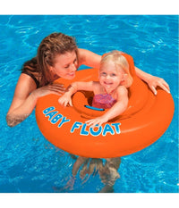 Salvagente Gonfiabile Bambino Neonato Mare Con Mutandina E Schienale 76cm Fluo         