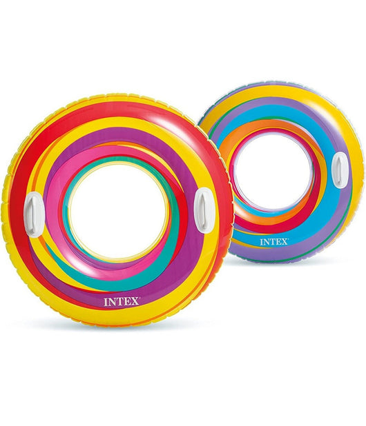 Salvagente Gonfiabile Con Manici 91 Cm 2 Maniglie 9+ Anni Colori Assortiti 59256         