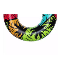 Trade Shop - Salvagente Gonfiabile Con Maniglie Palme Tropicali 91cm 2 Colori Assortiti 36350 -