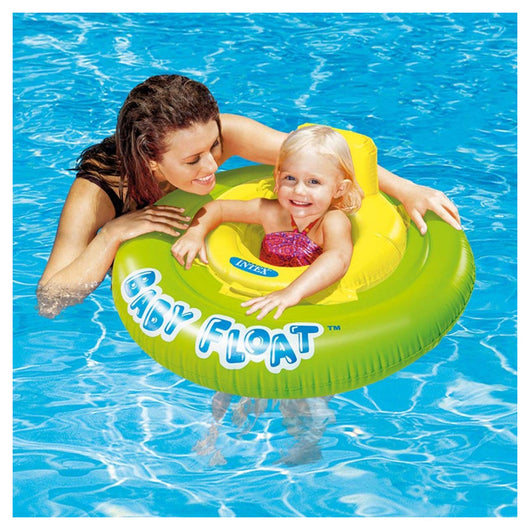 Trade Shop - Salvagente Gonfiabile Fluo Bambino Neonato Mare Con Mutandina Schienale 76 Cm 019973 -