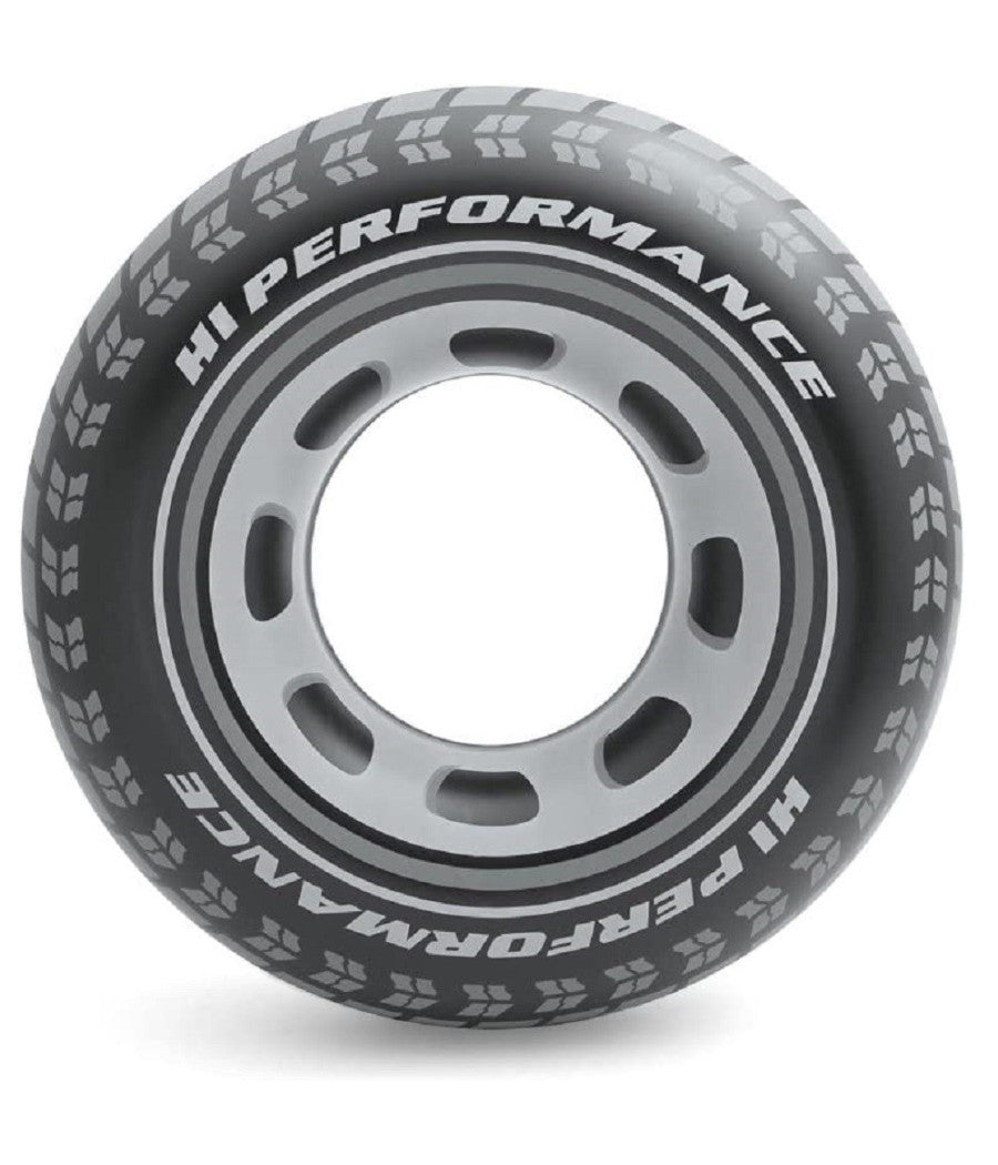 Salvagente Gonfiabile Materassino A Forma Di Ruota Per Mare Piscina 91 Cm 59252         