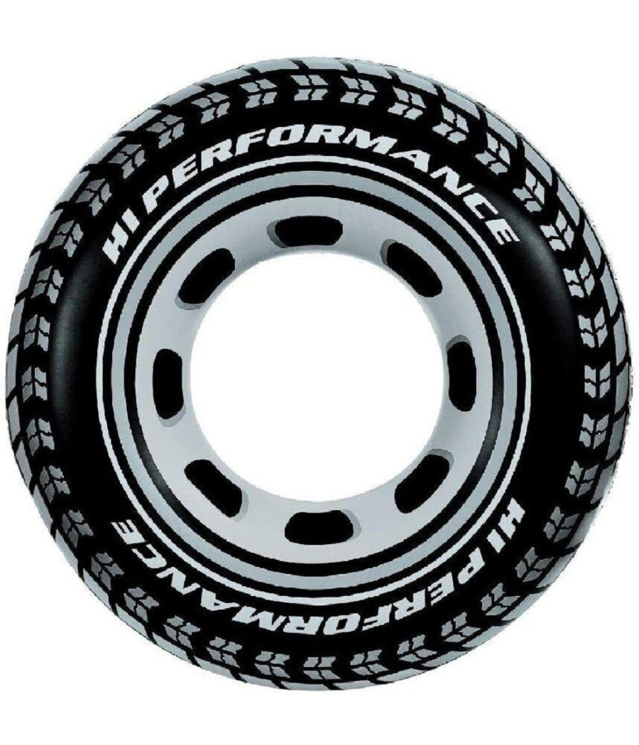 Salvagente Gonfiabile Materassino A Forma Di Ruota Per Mare Piscina 91 Cm 59252         